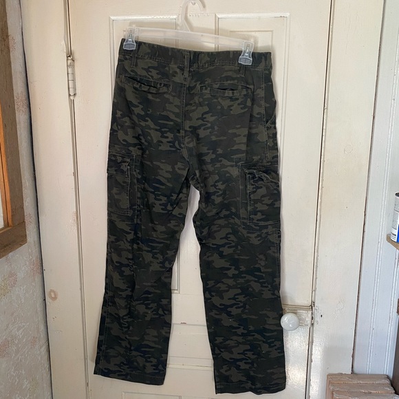Camo boot cut cargo pants - Picture 2 of 4